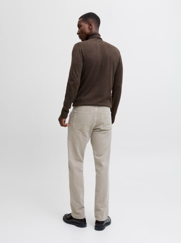 Jack & Jones Wollrollkragenpullover in Braun