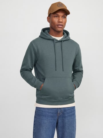 Jack & Jones Hoodie blauw/grijs