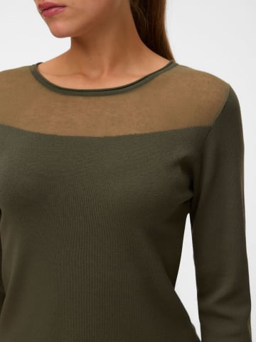 Vero Moda Sweter w kolorze ciemnozielonym