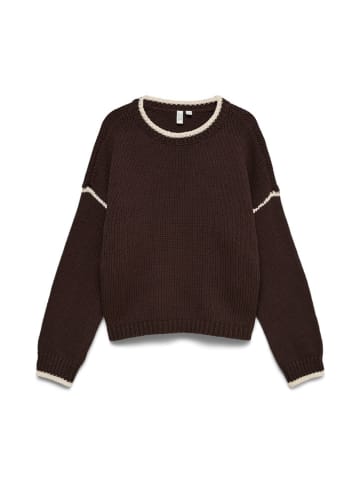 Pullover in Dunkelbraun