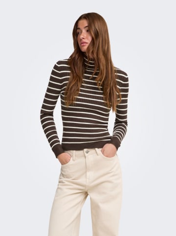 Sweter w kolorze brązowym