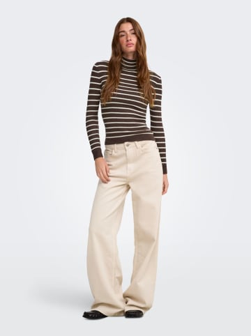 Pullover in Braun