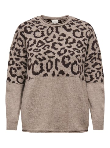 ONLY Carmakoma Pullover in Beige