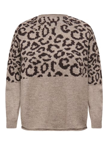 ONLY Carmakoma Pullover in Beige