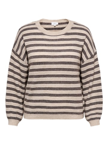 ONLY Carmakoma Pullover in Beige