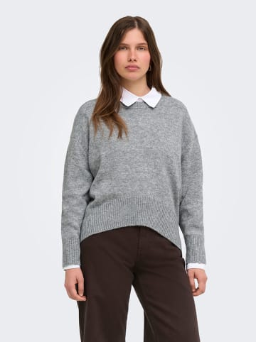 Sweter w kolorze szarym