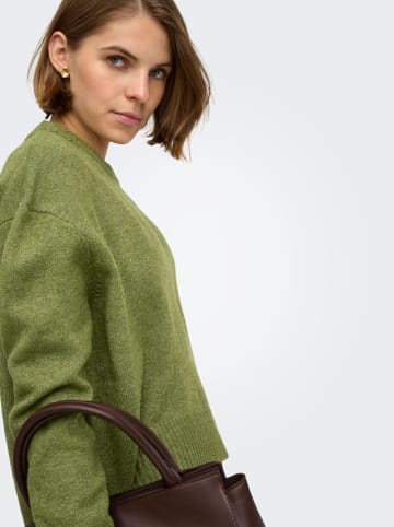 Pullover in Oliv
