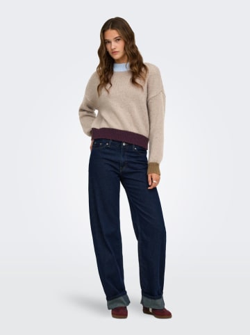 ONLY Sweter w kolorze beżowym