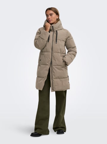 Wintermantel "Blair" in Taupe