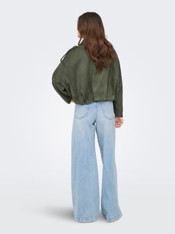 JDY Hemdjacke "Nia" in Dunkelgrün