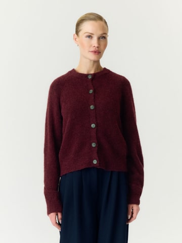 Cardigan in Bordeaux