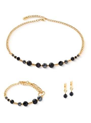 COEUR DE LION Gecoate ketting met sierelementen - (L)42 cm