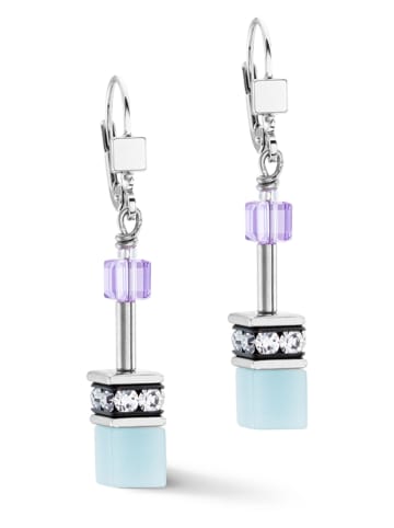 Oorringen met Swarovski-kristallen en edelstenen
