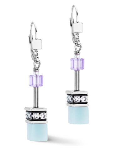 Oorringen met Swarovski-kristallen en edelstenen
