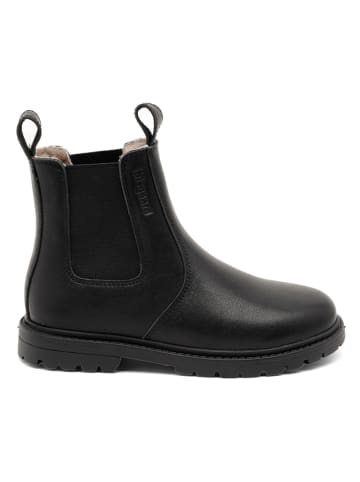 bisgaard Leder-Chelsea-Boots "Pippi" in Schwarz