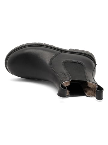 bisgaard Leder-Chelsea-Boots "Pippi" in Schwarz