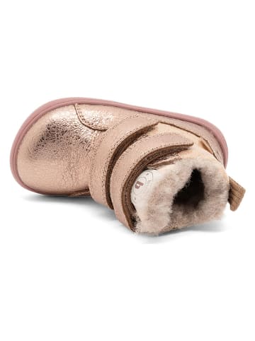 bisgaard Leder-Boots in Rosa