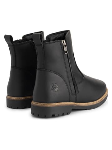 TRAVELIN' Leder-Boots "Brunoya" in Schwarz