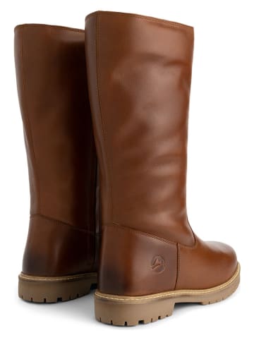 TRAVELIN' Leder-Stiefel "Jondal" in Hellbraun
