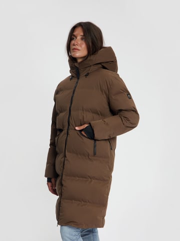 TRAVELIN' Wintermantel "Odda" in Braun