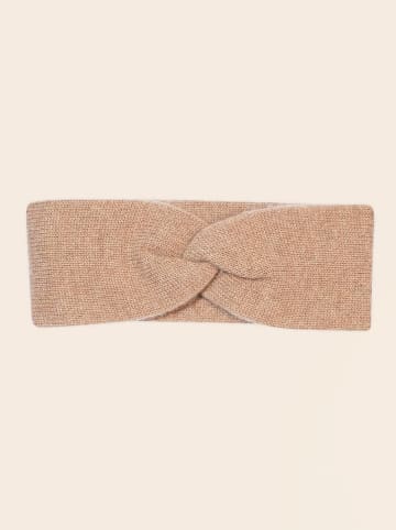 Perfect Cashmere Kasjmieren hoofdband "Javoi" beige