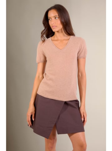Perfect Cashmere Kaszmirowa koszulka "Efimia" w kolorze jasnoróżowym