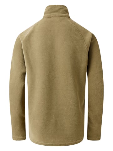 Fleece trui "Freehand" kaki