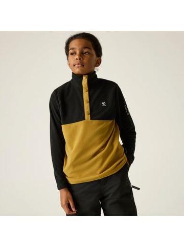 Fleece trui "Rapid" zwart/geel