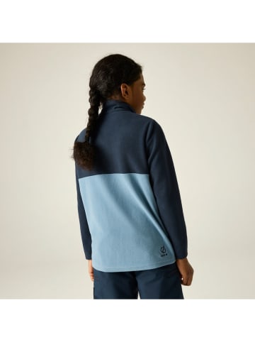 Fleece trui "Rapid" donkerblauw/lichtblauw