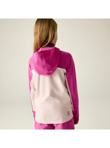 Fleece vest "Thriving" lichtroze/roze
