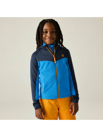Fleecejacke "Thriving" in Blau/ Dunkelblau