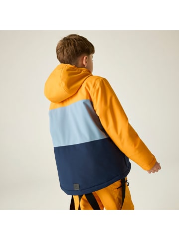Ski-/snowboardjas "SendIt II" geel/donkerblauw