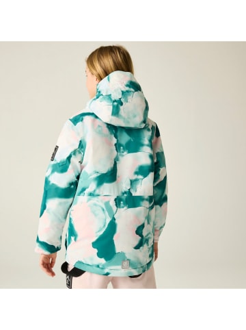 Ski-/ Snowboardjacke "WingIt" in Creme/ Türkis