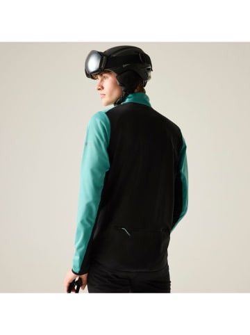 Functionele jas "Pro Move 3" zwart/turquoise