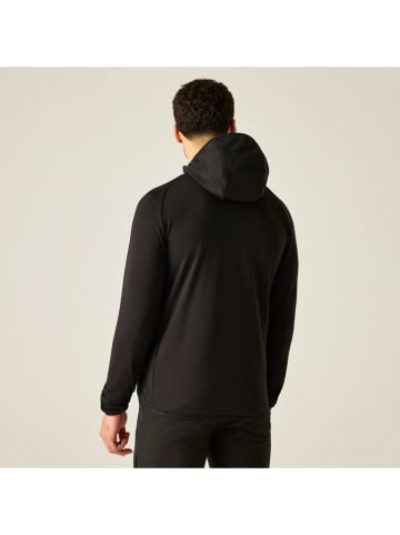 Hybridjacke "Aero Fuse" in Schwarz/ Hellblau