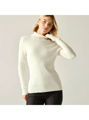 Fleecepullover "Diam" in Creme