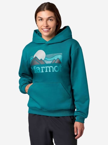 Marmot Bluza "Coastal" w kolorze morskim