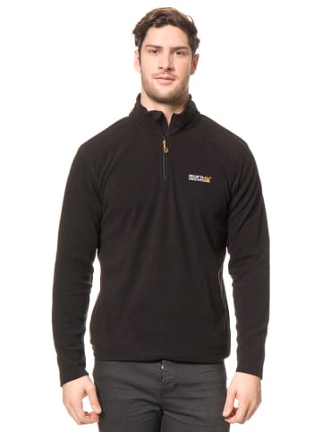 Fleecepullover "Thompson" in Schwarz