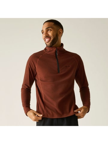 Regatta Fleecepullover "Montes" in Hellbraun