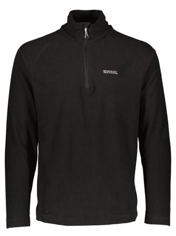 Fleecepullover "Montes" in Schwarz