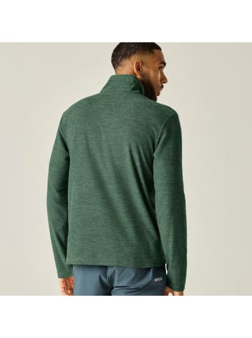 Fleecepullover "Thompson Marl" in Grün