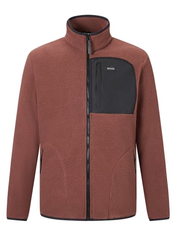 Regatta Fleecejacke "Frankie Borg" in Braun
