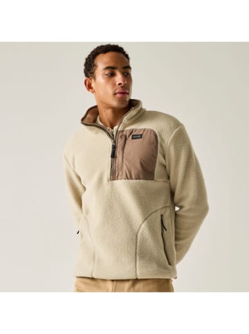 Regatta Fleecepullover "Frankie Borg" in Creme