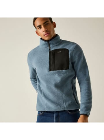 Bluza polarowa "Frankie Borg" w kolorze błękitnym