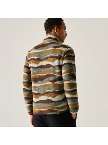 Regatta Fleecepullover "Frankie Borg" in Taupe/ Braun/ Creme
