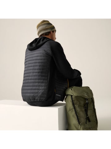 Hybridjacke "Andreson" in Schwarz/ Anthrazit