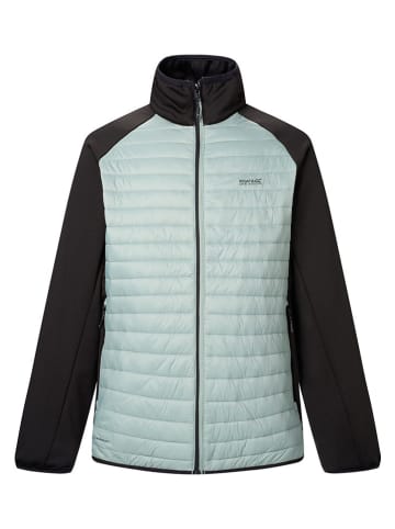 Regatta Hybride jas "Clumber" zwart/lichtgroen
