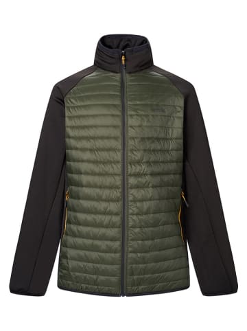 Regatta Hybridjacke "Clumber" in Schwarz/ Khaki