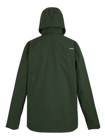 3in1-Funktionsjacke "Coriver" in Grün/ Schwarz
