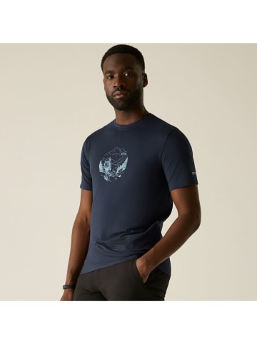 Regatta Functioneel shirt "Fingal" donkerblauw